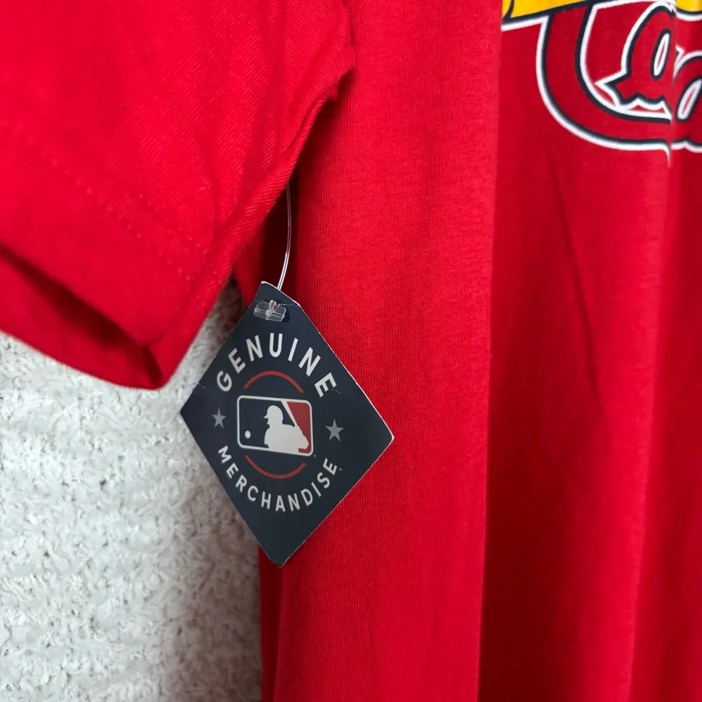 Nike Shirt Mens XL‎ Red MLB Cardinals Carlson The Nike Tee Baseball Fan Logo